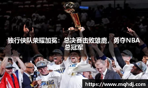 独行侠队荣耀加冕：总决赛击败雄鹿，勇夺NBA总冠军