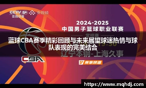 蓝球CBA赛季精彩回顾与未来展望球迷热情与球队表现的完美结合